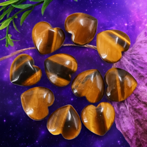 Petit cœur œil de tigre - Protection